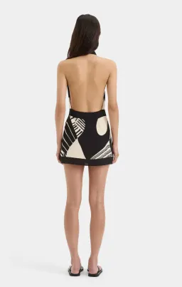 Sir the Label Realisme Wrap Halter Mini Dress - size 1 for rent on The Volte - image 2