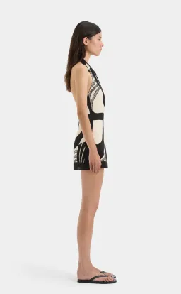 Sir the Label Realisme Wrap Halter Mini Dress - size 1 for rent on The Volte - image 3