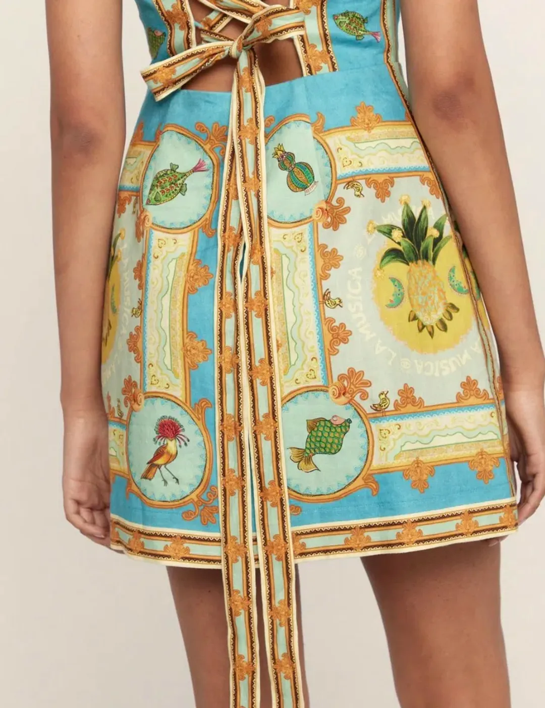 Alémais La Musica Mini Dress Exclusive Size 10 for rent on The Volte - main image