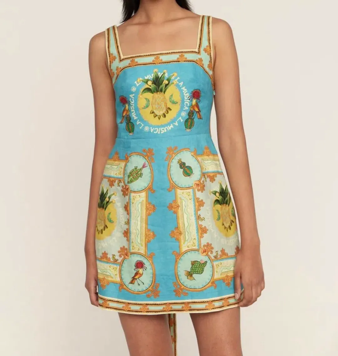 Alémais La Musica Mini Dress Exclusive Size 10 for rent on The Volte - main image