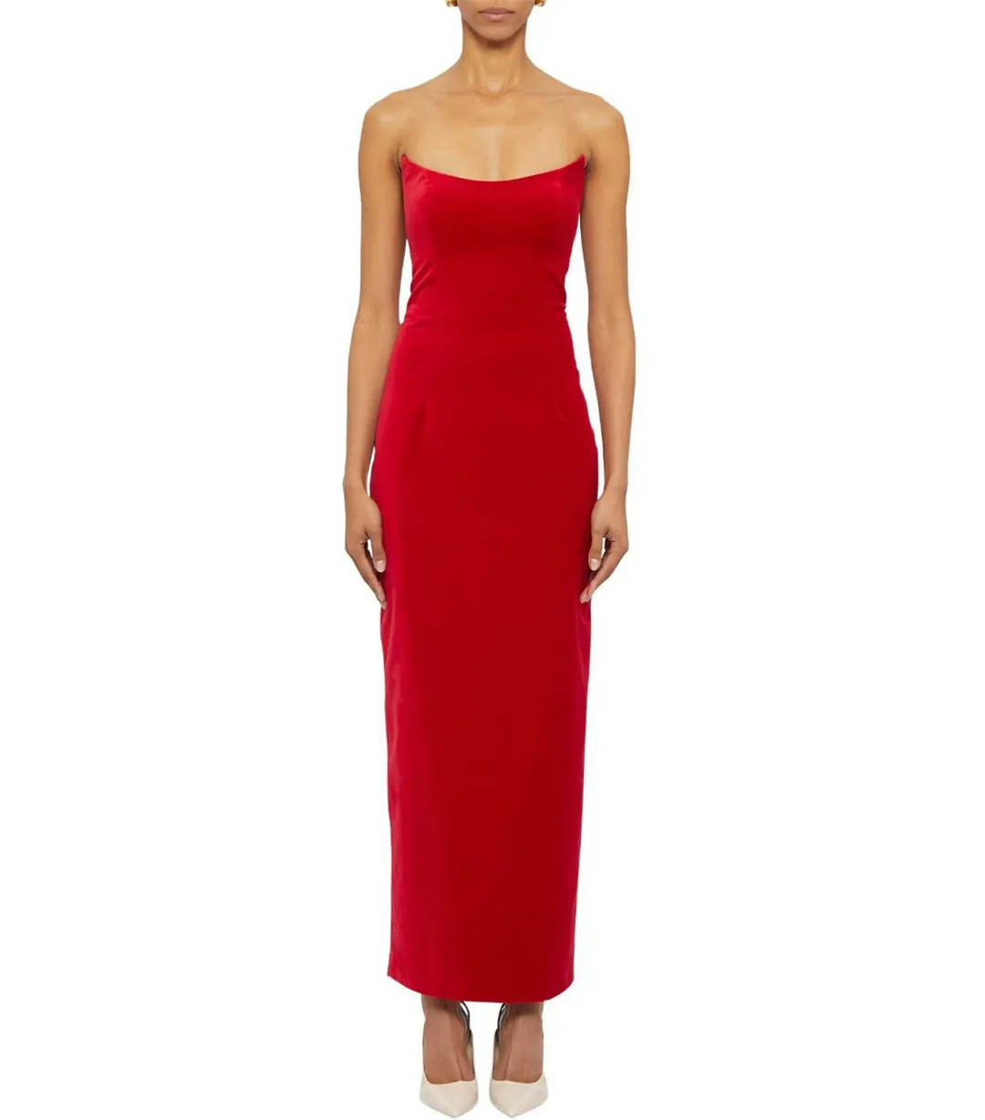 Ginger & Smart Soloist Dress Red Size AU 10 for rent on The Volte - main image