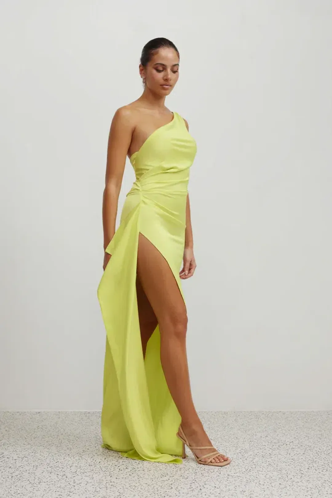 Lexi Samira Dress in Mojito Diamante Strap Size 8 for rent on The Volte - main image