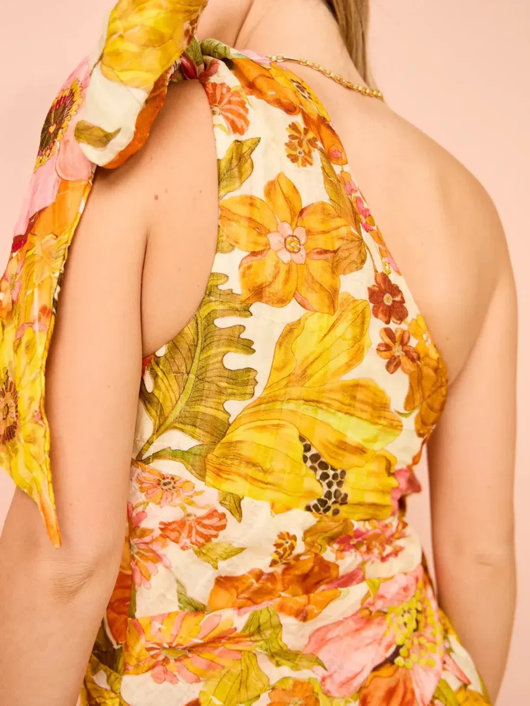 Alemais Silas One Shoulder Maxi Gown Multi Size 8 for rent on The Volte - main image