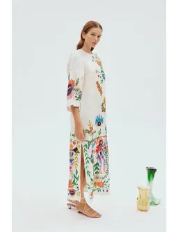 ALEMAIS Meagan Midi Dress Print Size 8 AU for rent on The Volte - image 6
