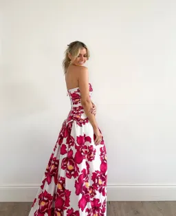 Aje Behold Maxi Dress In Boldly Blooming Size 8 for rent on The Volte - image 2