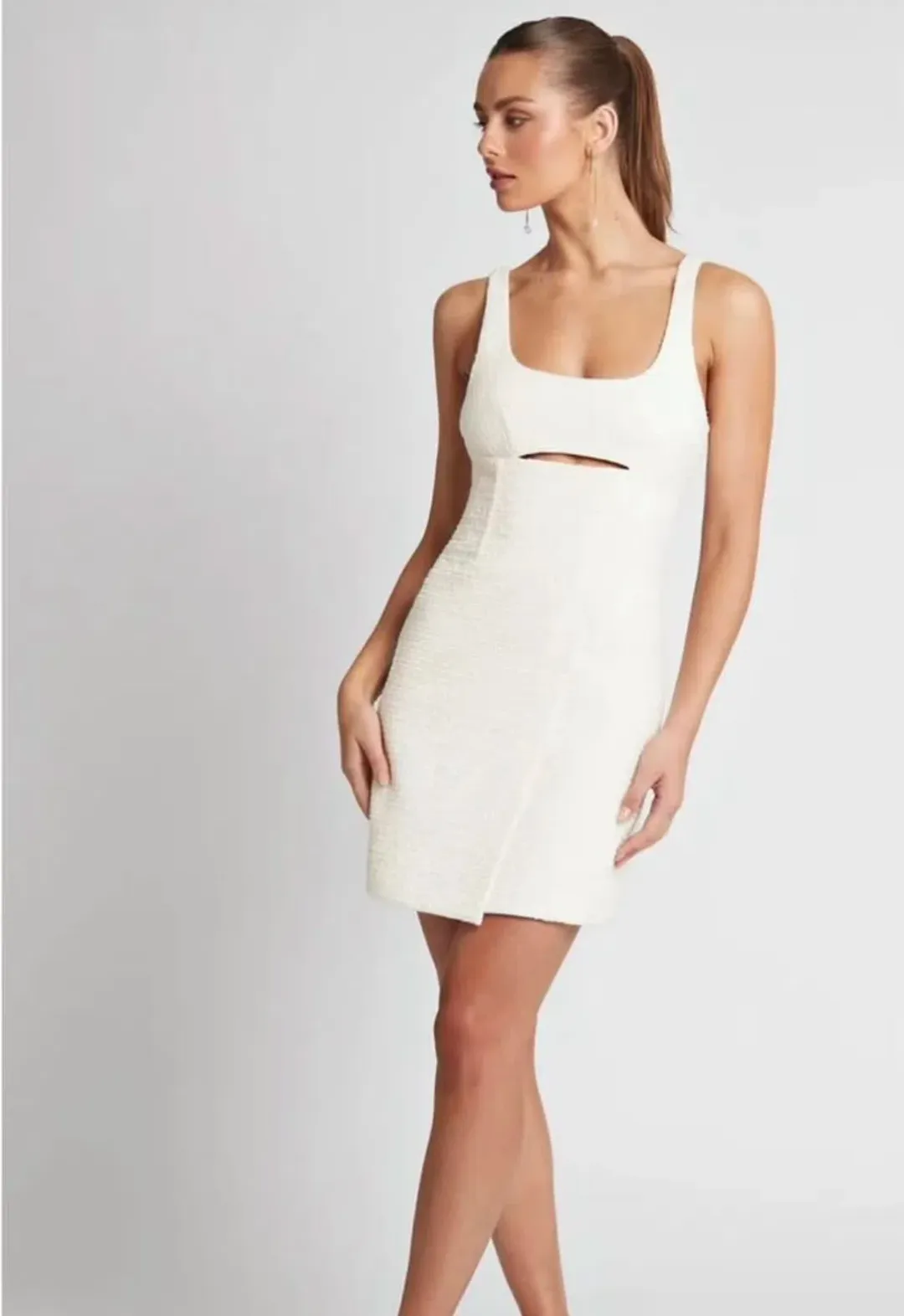Sheike Betsy Dress Ivory Size AU 8  for rent on The Volte - main image