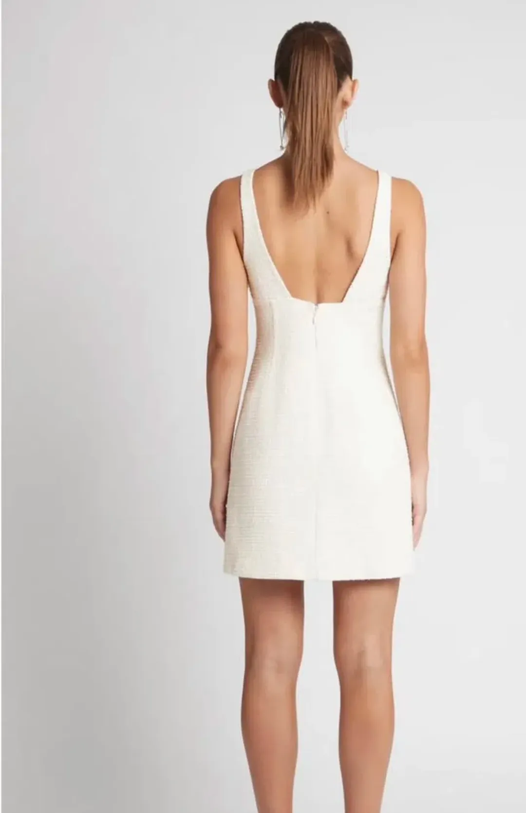 Sheike Betsy Dress Ivory Size AU 8  for rent on The Volte - main image