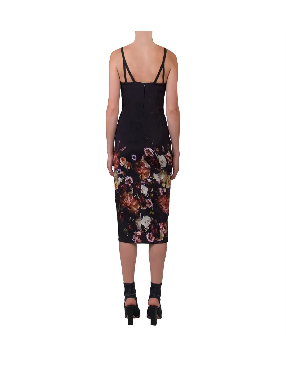 Ginger & Smart Liaison Bustier Dress Black Size 6 for rent on The Volte - main image