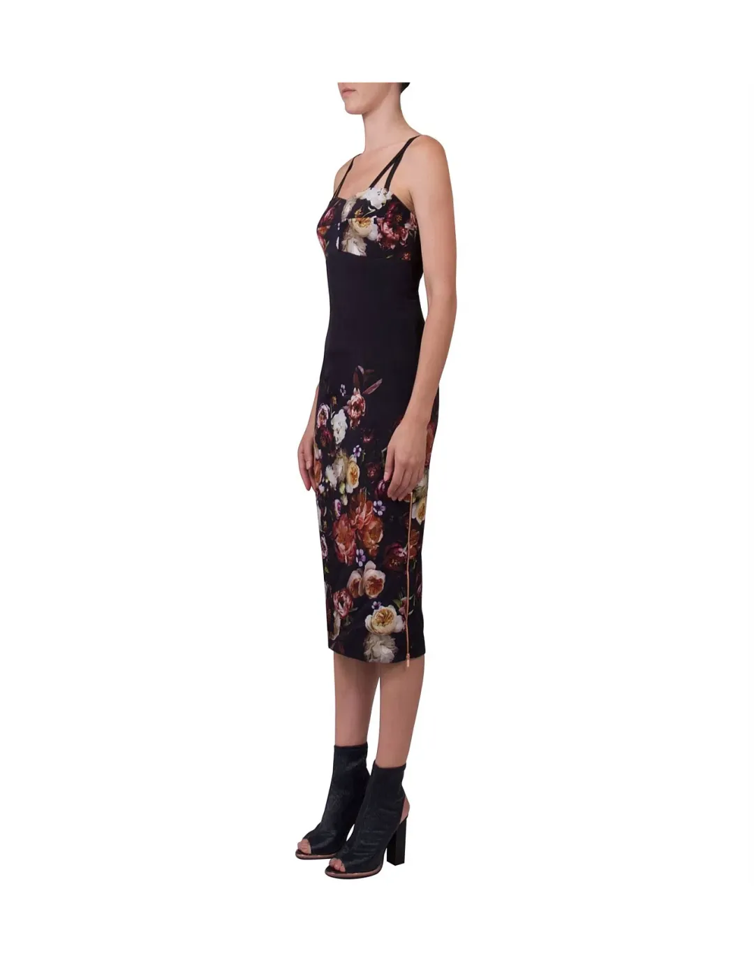 Ginger & Smart Liaison Bustier Dress Black Size 6 for rent on The Volte - main image