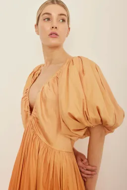 Rooh Collective Birthday Gown in Orange Ombre Size S for rent on The Volte - image 2