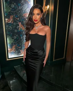 House Of CB Persephone Strapless Corset Dress Black Size XS / AU 6 for rent on The Volte - image 5