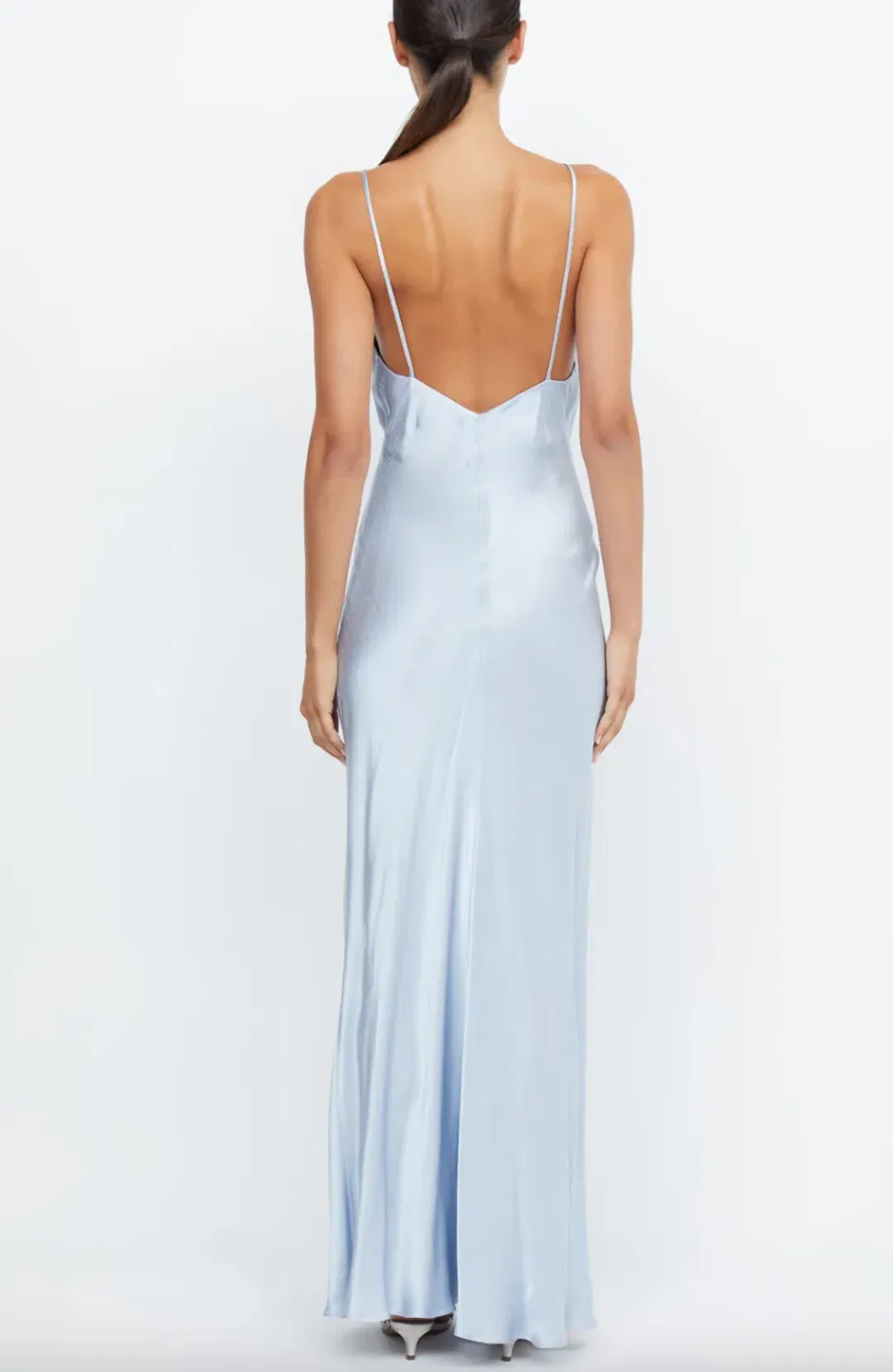 Bec and Bridge moondance v neck maxi blue for rent on The Volte - main image