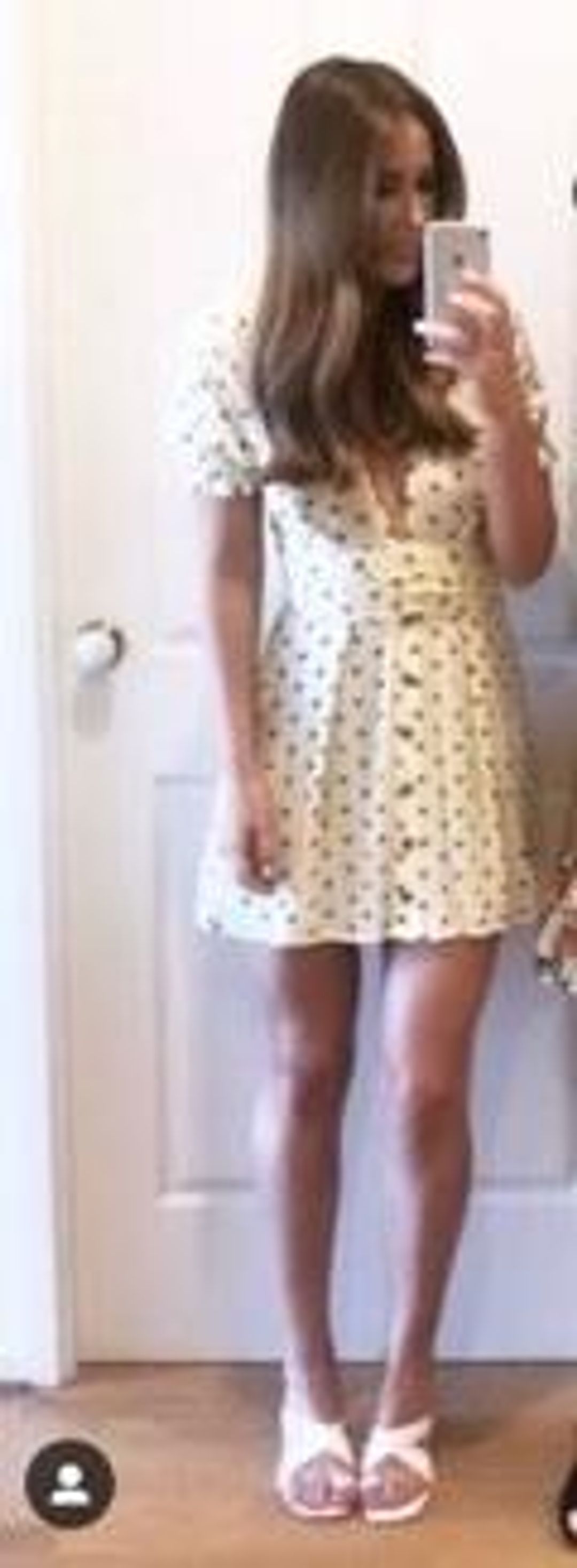 Faithfull the Brand, Vanelli Mini Dress Lemon Yellow Size 8 for rent on The Volte - main image