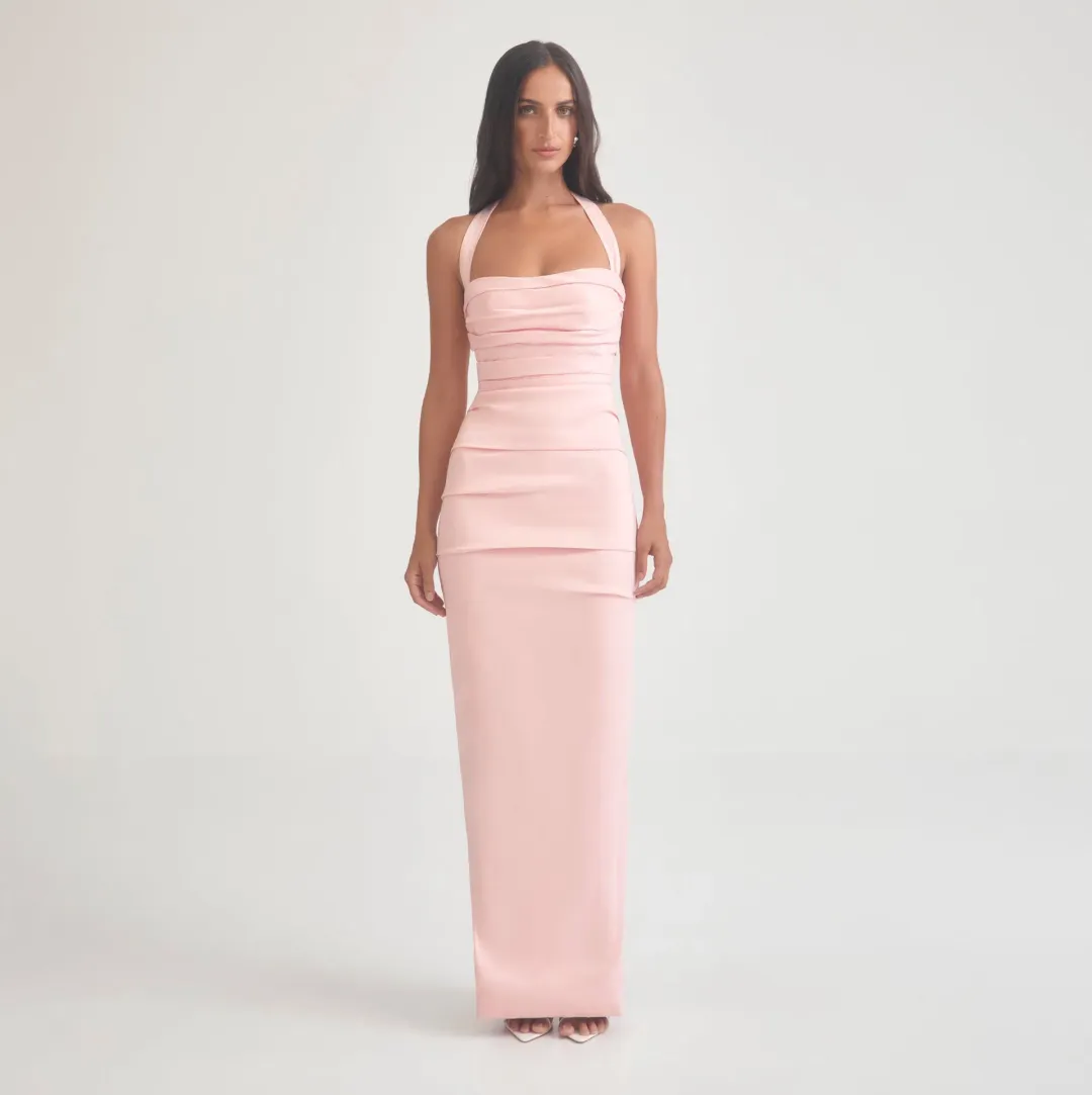 Sheike Carrie Gown in Pink Size 10 for rent on The Volte - main image
