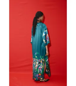 Alémais Agatha Midi  Dress Green Size AU 12 for rent on The Volte - image 3