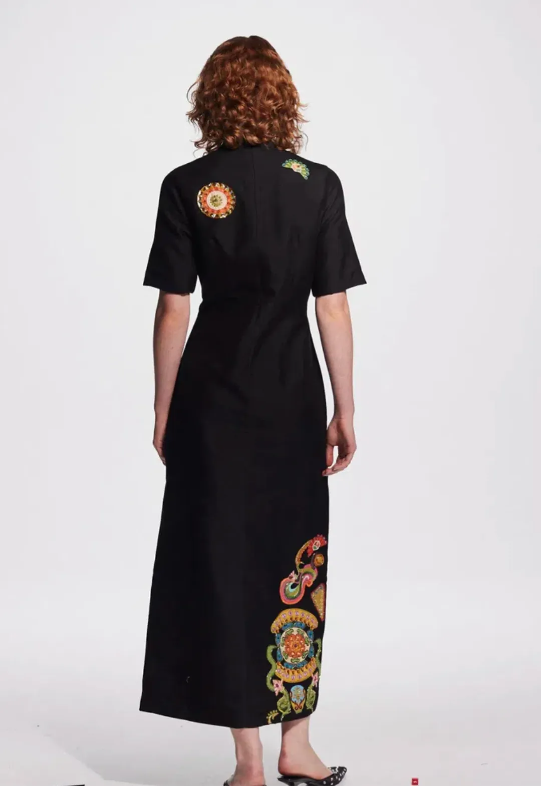 Alémais Bingo Gown Black Size AU 16  for rent on The Volte - main image