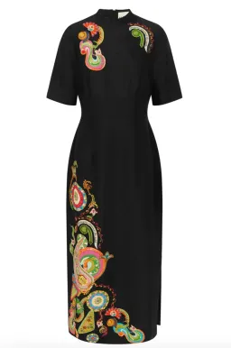 Alémais Bingo Gown Black Size AU 16  for rent on The Volte - image 2