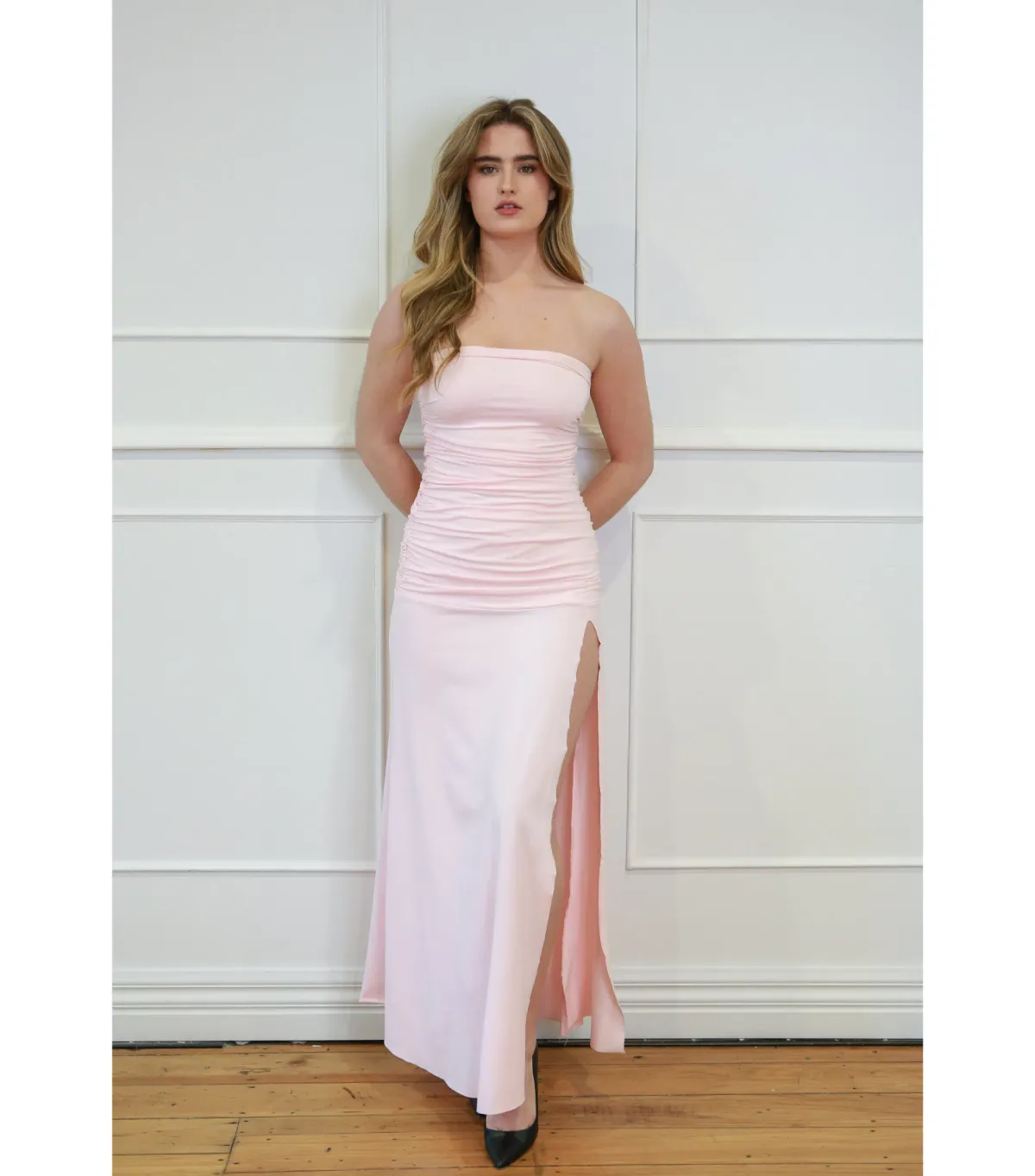 Mode Mila Remi Dress Ribbon Pink Size XS / AU 6 for rent on The Volte - main image