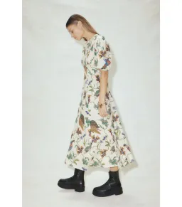 Alémais Birdie Midi Dress Print Size AU 14 for rent on The Volte - image 2