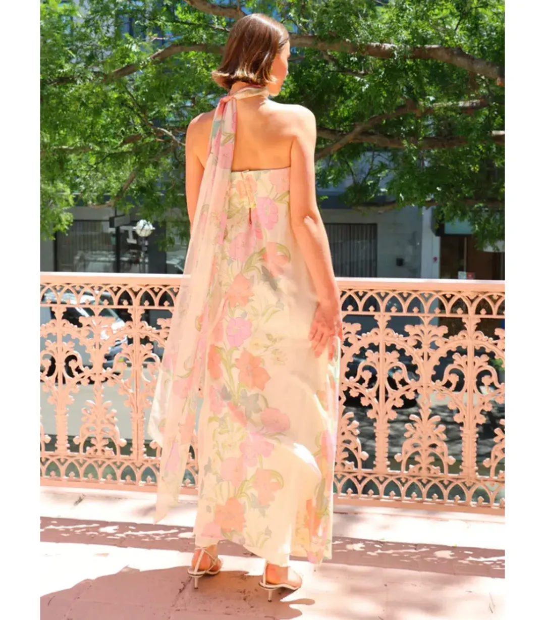 Hansen & Gretel Ischia Dress Flower Market Size Small / AU 8 for rent on The Volte - main image