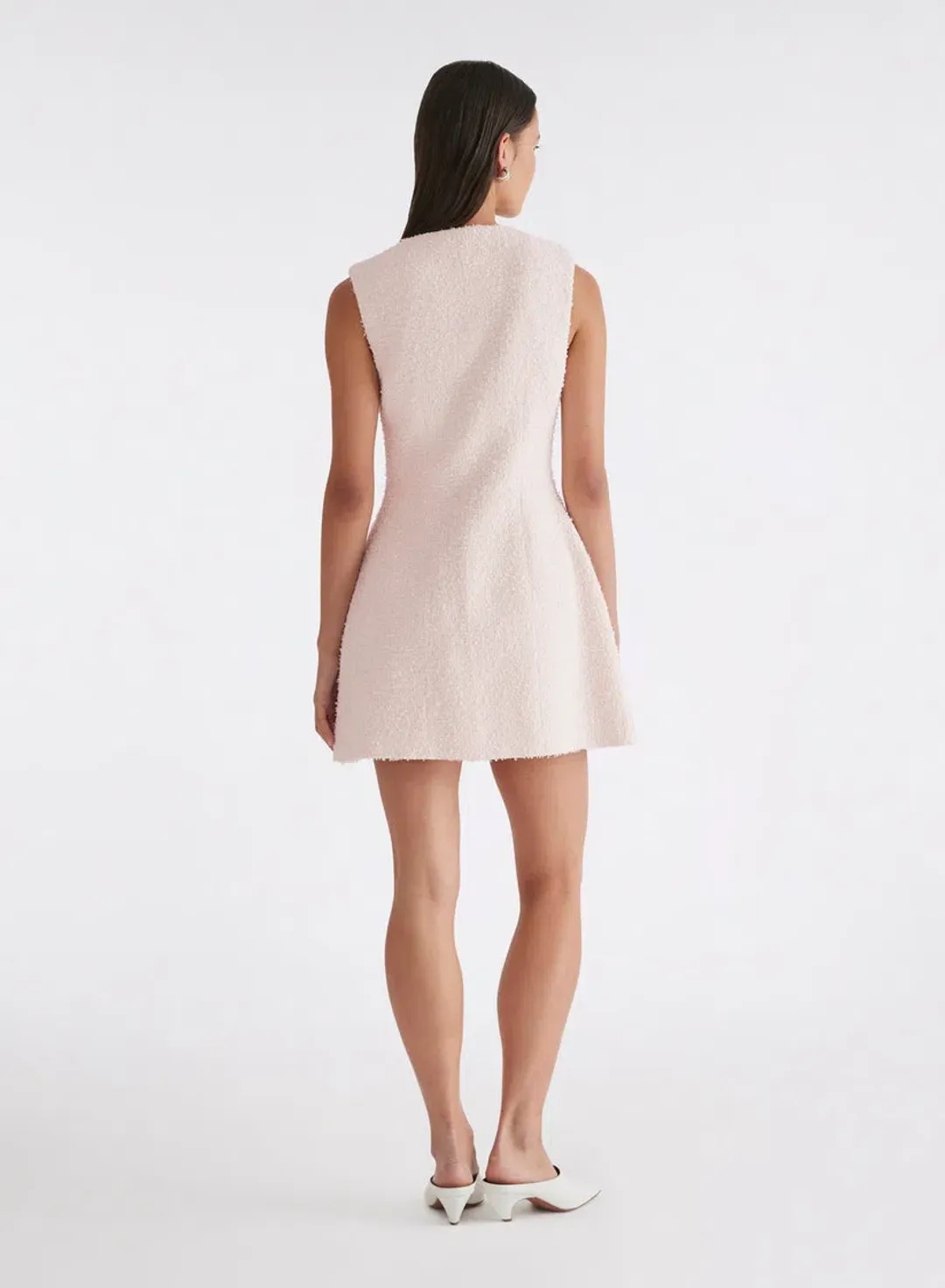 Anna Quan The Sofia Dress in Blush Size AU 6  for rent on The Volte - main image