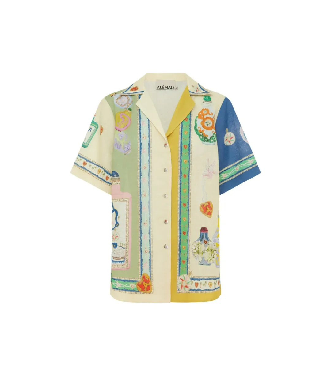 Alemais Elixir Shirt Multi Size AU 12 for rent on The Volte - main image