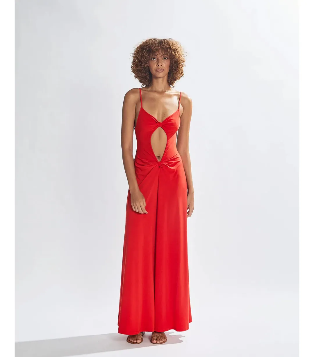 One Mile the Label Sammy Maxi Dress Red Size XS / AU 6 for rent on The Volte - main image