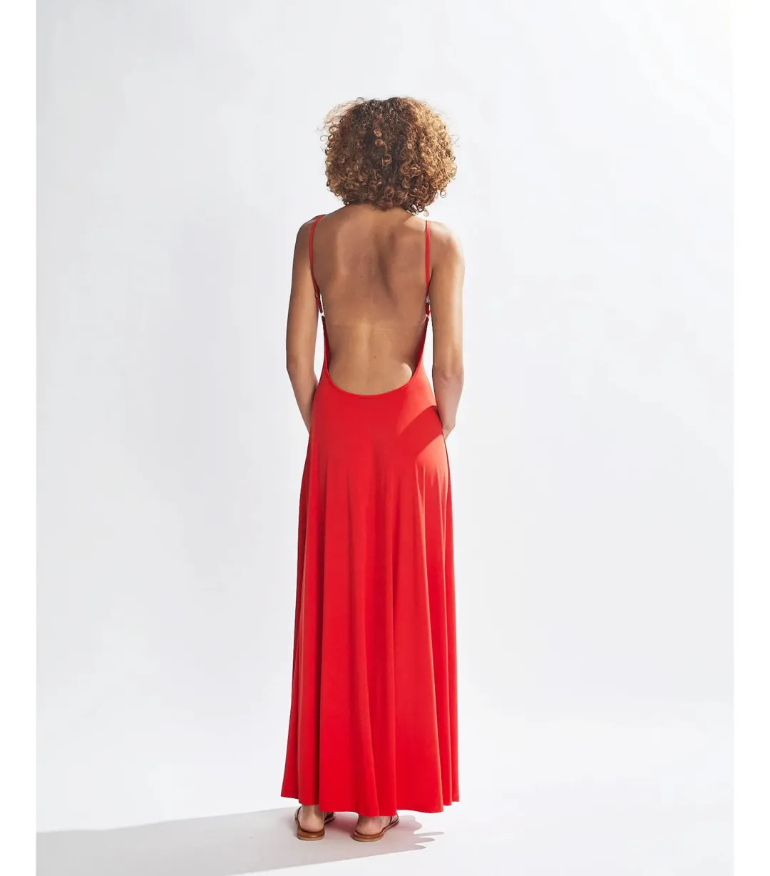 One Mile the Label Sammy Maxi Dress Red Size XS / AU 6 for rent on The Volte - main image