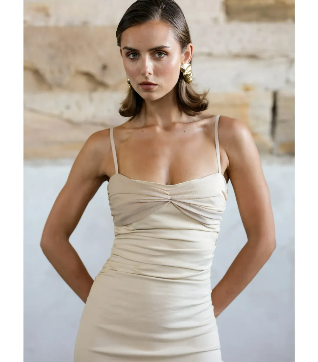 Arcina Ori Kinsley Dress Stone Size Small / AU 8 for rent on The Volte - main image