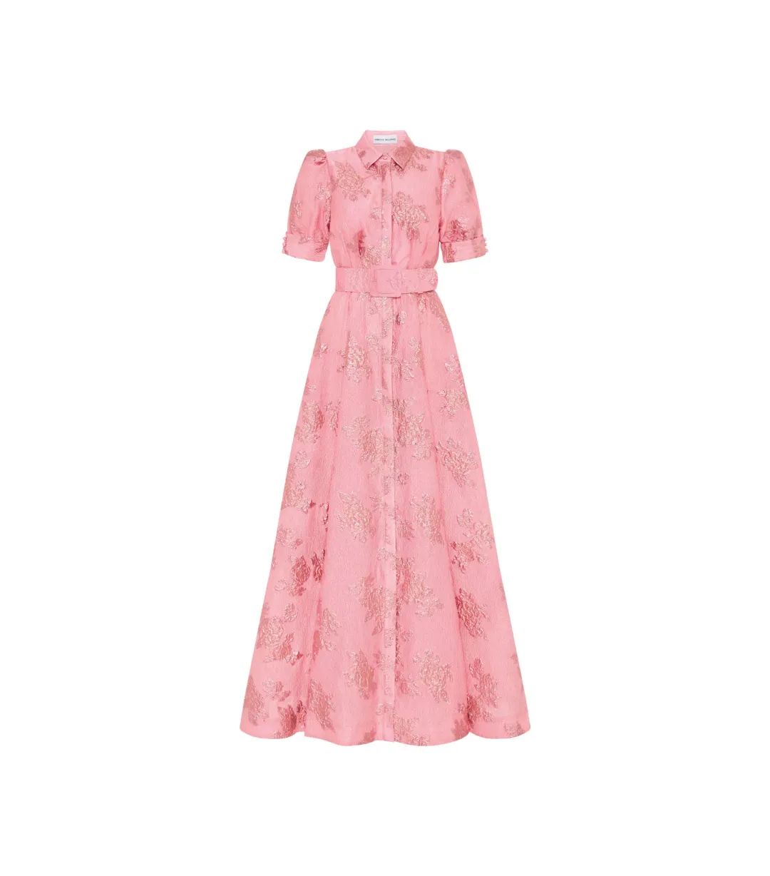 Rebecca Vallance Annette Button Gown Pink Size AU 8 for rent on The Volte - main image