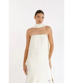 Pasduchas Celeste Column Midi Dress Multi Size Small / AU 8 for rent on The Volte - image 3