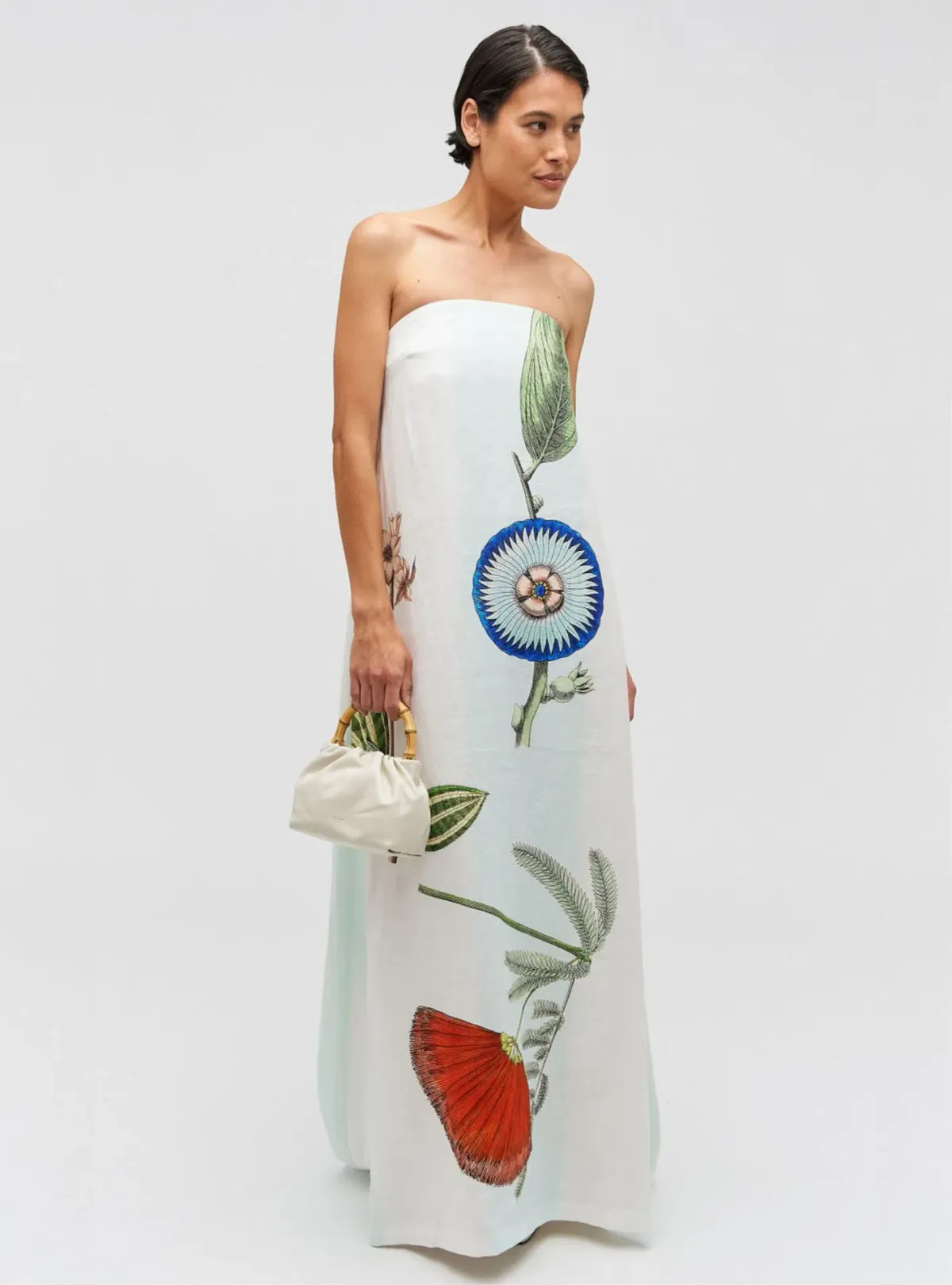Oroton Grand Floral Gown Print Size 8 for rent on The Volte - main image