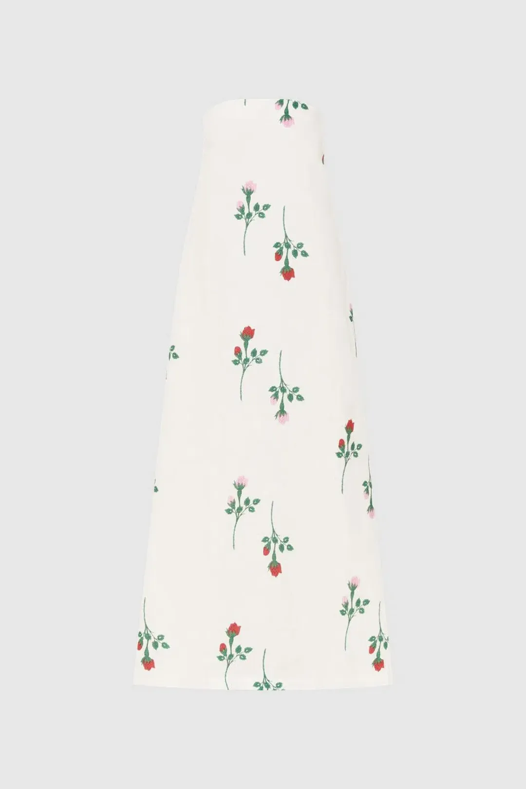 Oroton Rosebud Gown Antique White Size 8 for rent on The Volte - main image