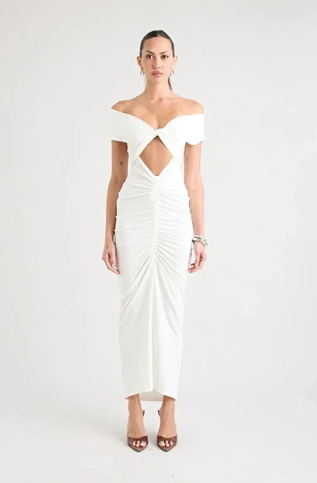 Ramos Dress Off White AU 12 for rent on The Volte - main image