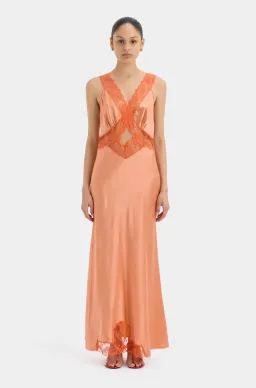 SIR The Label - Aries Cut Out Gown Peach Size 1 for rent on The Volte - image 1