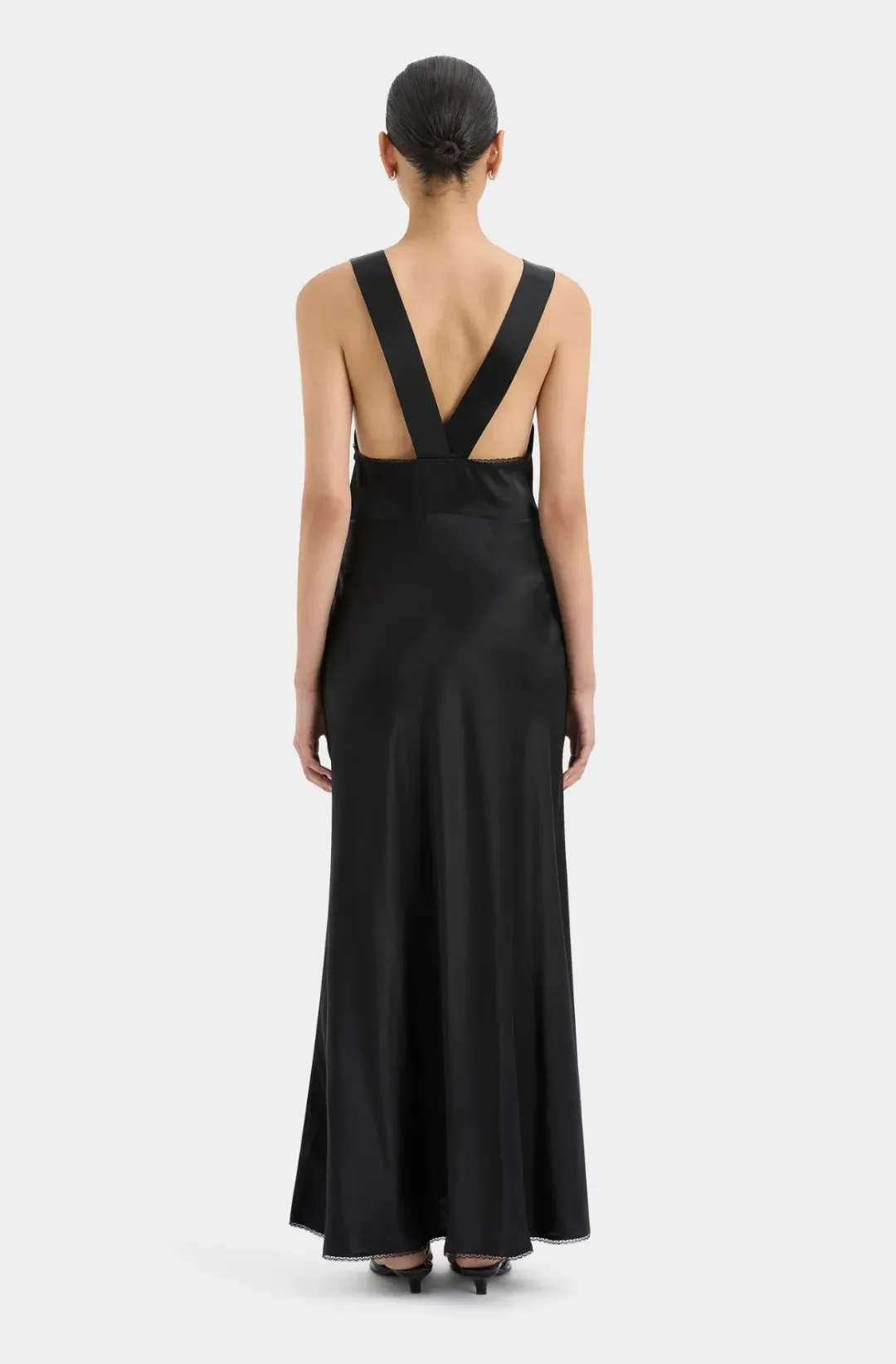 SIR The Label - Aries Cut Out Gown Black Size 2 for rent on The Volte - main image