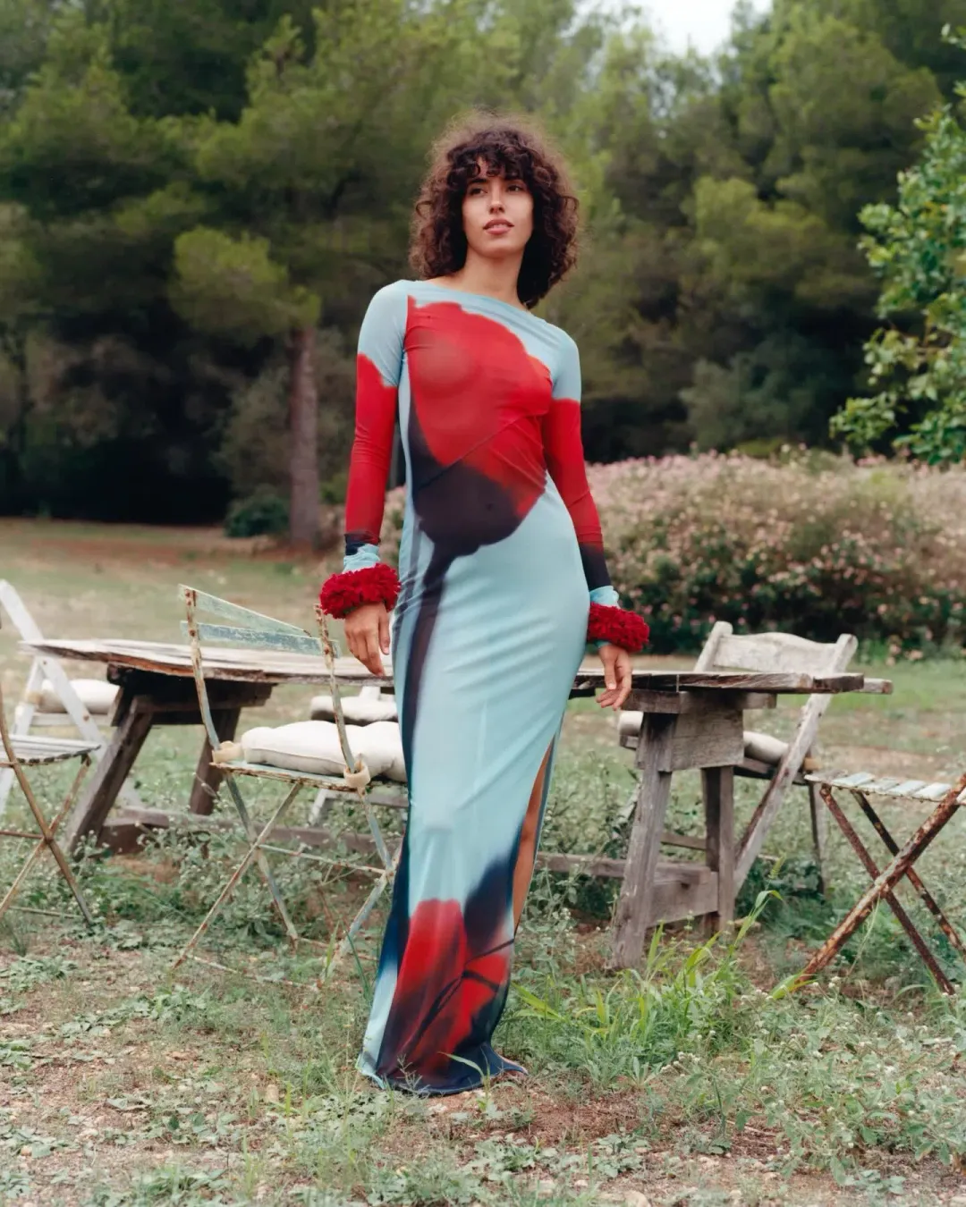Rat & Boa Santino Dress Tulip Print Size M / AU 10 for rent on The Volte - main image