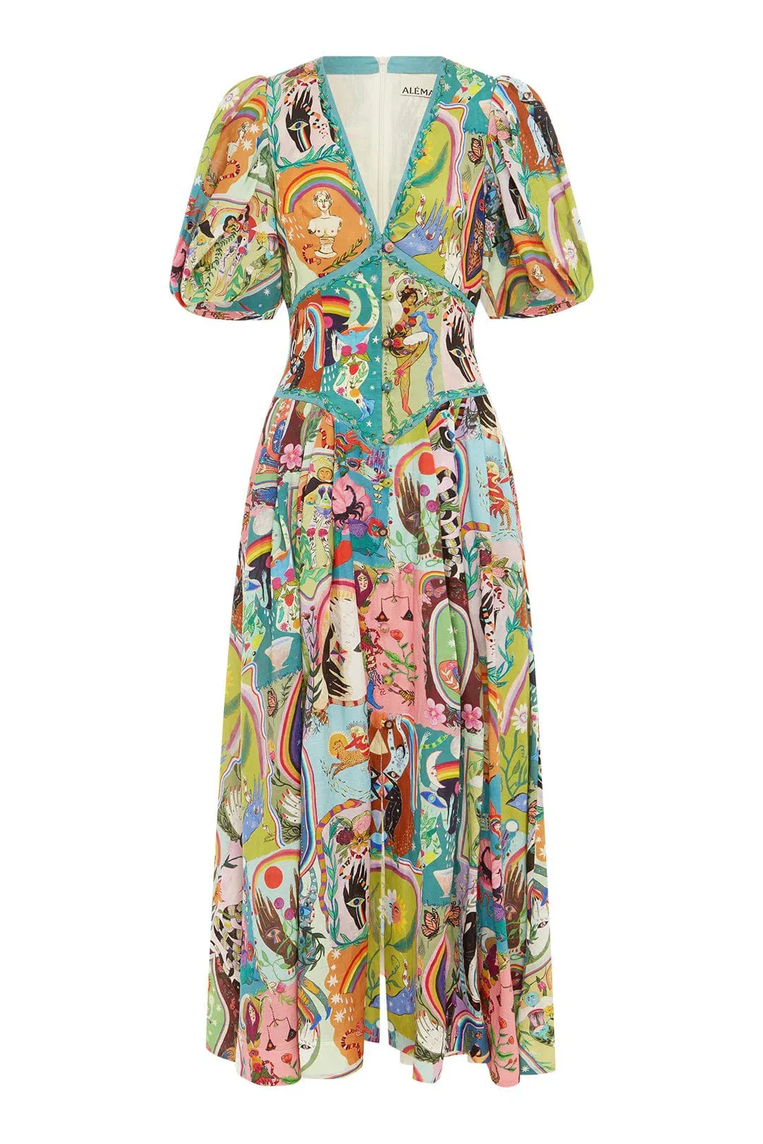 Alémais Evergreen Midi Multi Size AU 12  for rent on The Volte - main image