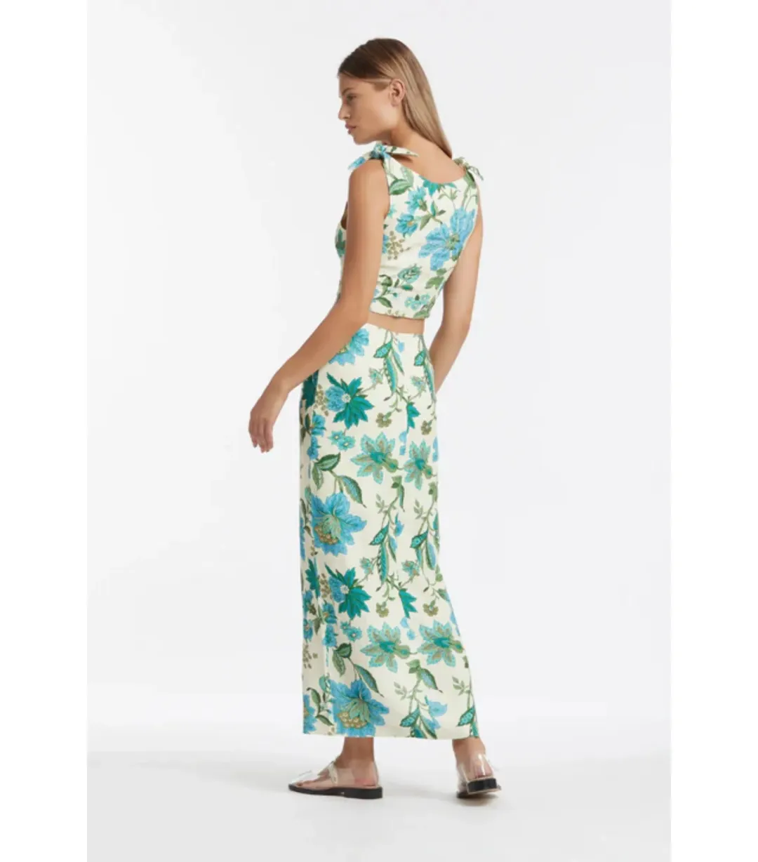 Sir The Label Alexandre Top and Skirt Set in Marguerite Print Size 3 / AU 12 for rent on The Volte - main image