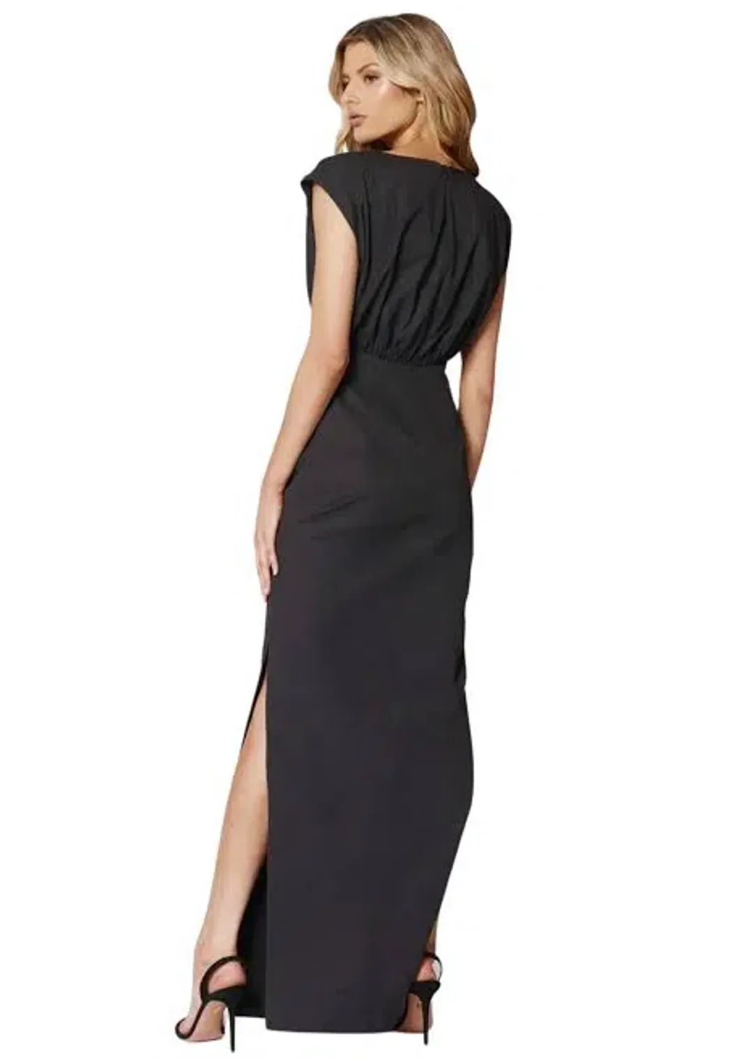 Bianca & Bridgett Nola Dress Black Size 14 for rent on The Volte - main image