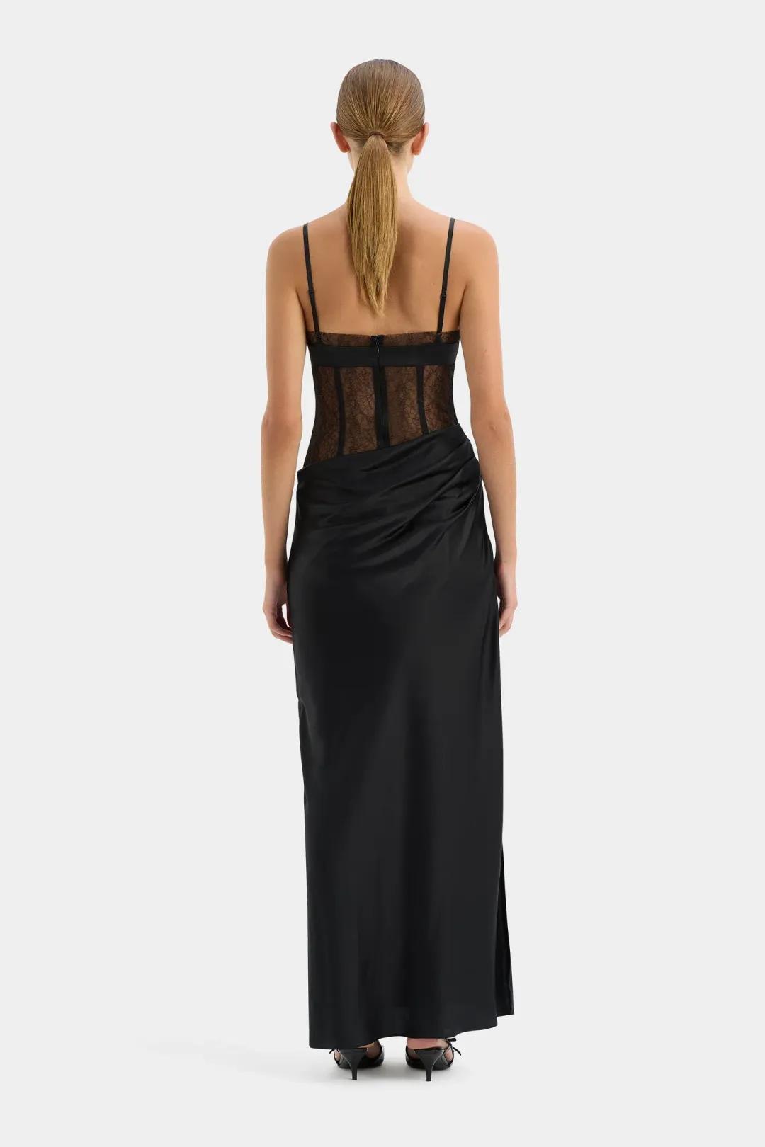 Dunya Draped Gown for rent on The Volte - main image
