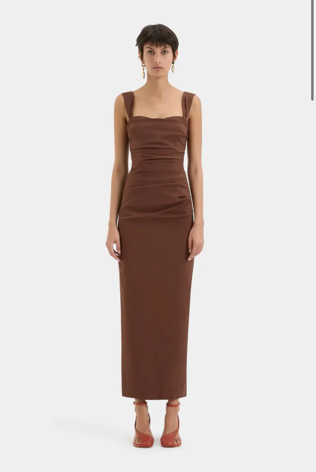 Sir the Label - DAHLIA BALCONETTE GOWN  for rent on The Volte - main image