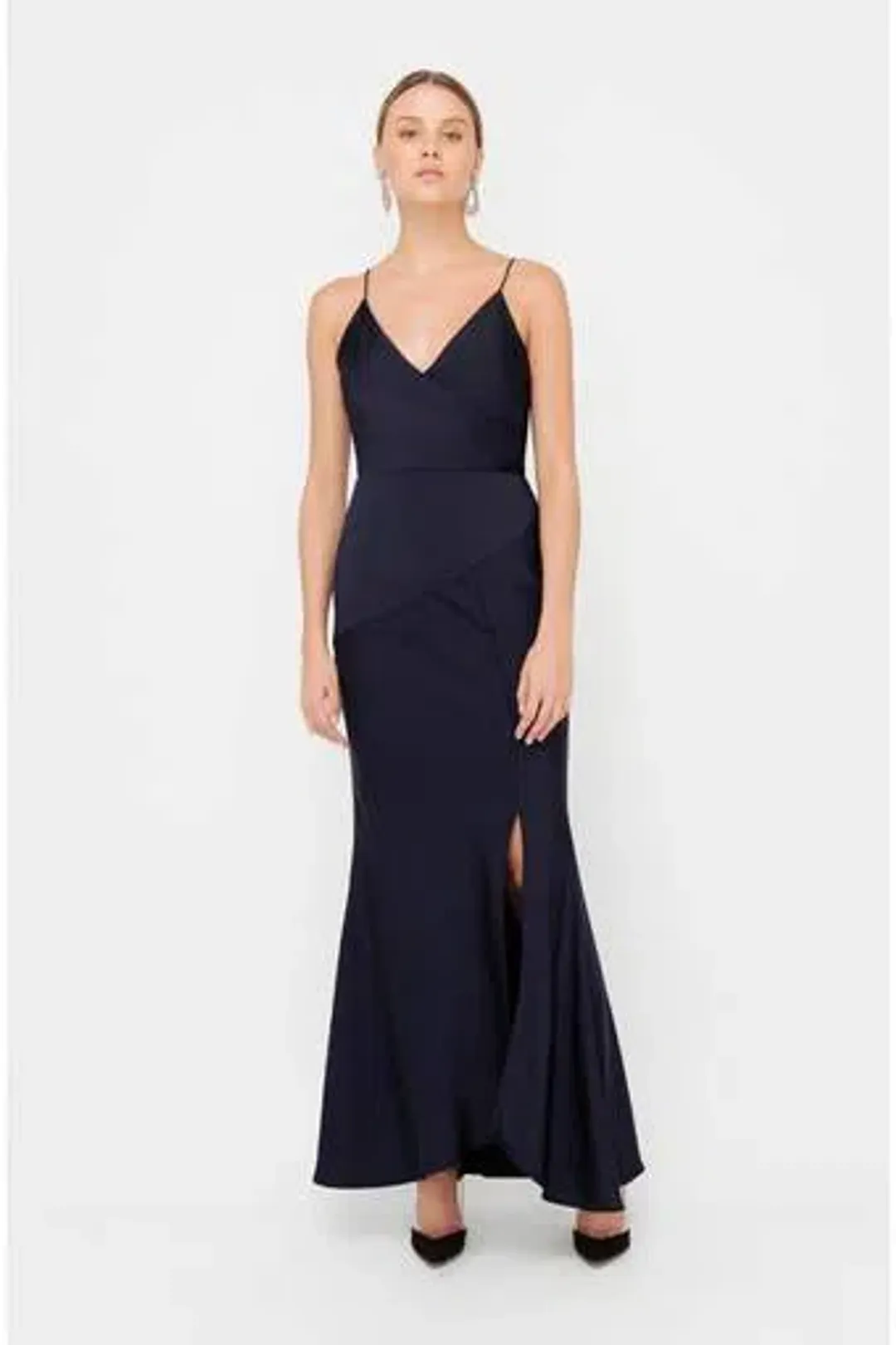 Sheike Amazed Maxi Dress Navy Size AU 6  for rent on The Volte - main image