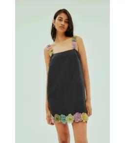 Alemais Lolita Mini Dress Black Size AU 10 for rent on The Volte - image 1