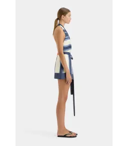 Sir The Label Dazed Halter Wrap Dress Studio Print Size 1 / AU 8 for rent on The Volte - image 3