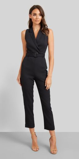 Kookai Valentine Jumpsuit Black Size 12 for rent on The Volte - image 1