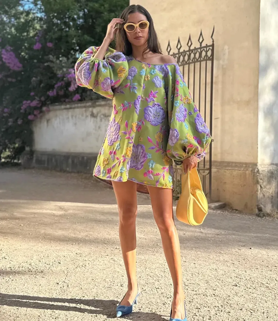 Arianne Elmy Good Luck Dress Retro Green Size M /Au 10  for rent on The Volte - main image