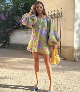 Arianne Elmy Good Luck Dress Retro Green Size M /Au 10  for rent on The Volte - image 3