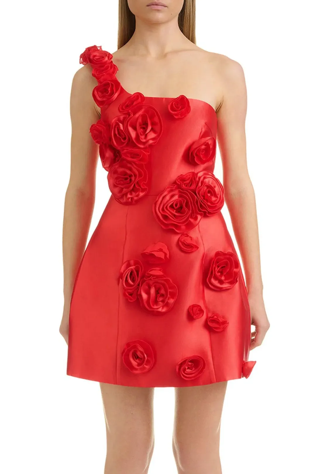 Eliya The Label - Amara Mini Dress - Red Size 14 for rent on The Volte - main image