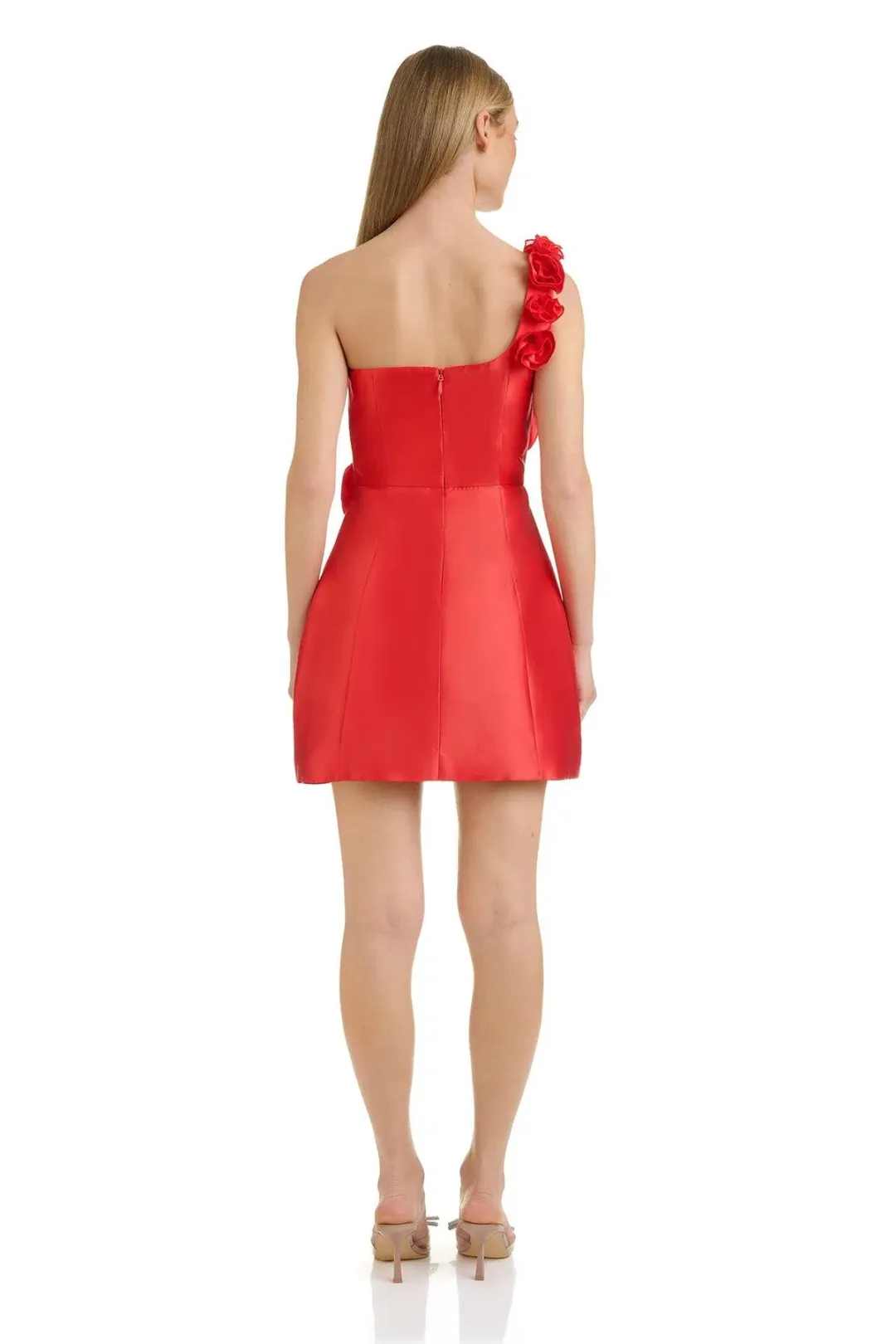 Eliya The Label - Amara Mini Dress - Red Size 14 for rent on The Volte - main image